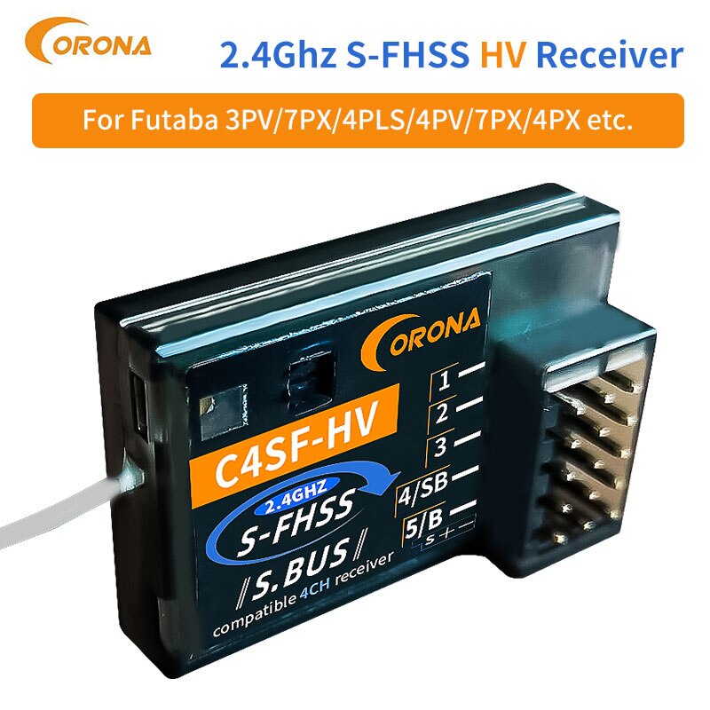 CORONA C4SF 2.4G HV ű, futaba-FHSS FHSS SB..